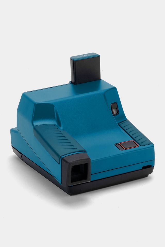 Vintage Polaroid Blue Impulse 600 Instant Camera Refurbished by Retrospekt #2