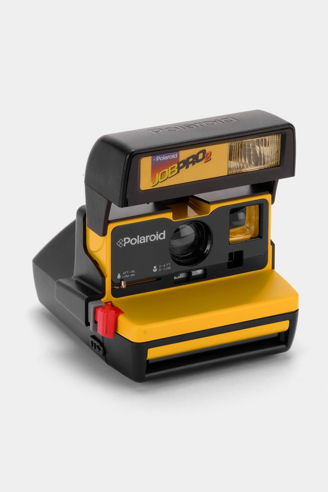 Grappig Remmen Handschrift Polaroid Job Pro 2 Vintage 600 Instant Camera Refurbished by Retrospekt |  Urban Outfitters