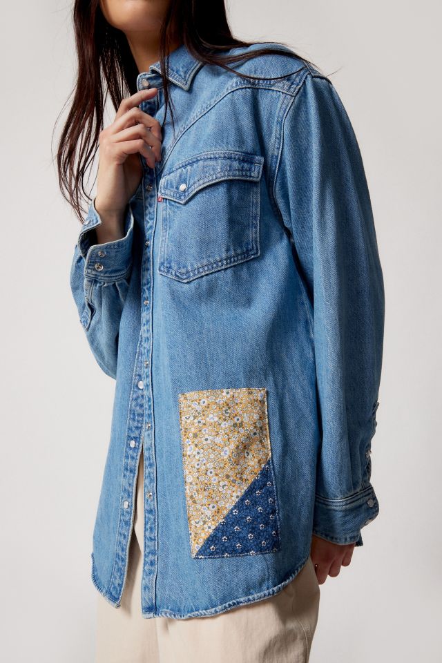 Levi’s® Dorsey XL Western Denim Button-Down Shirt #3