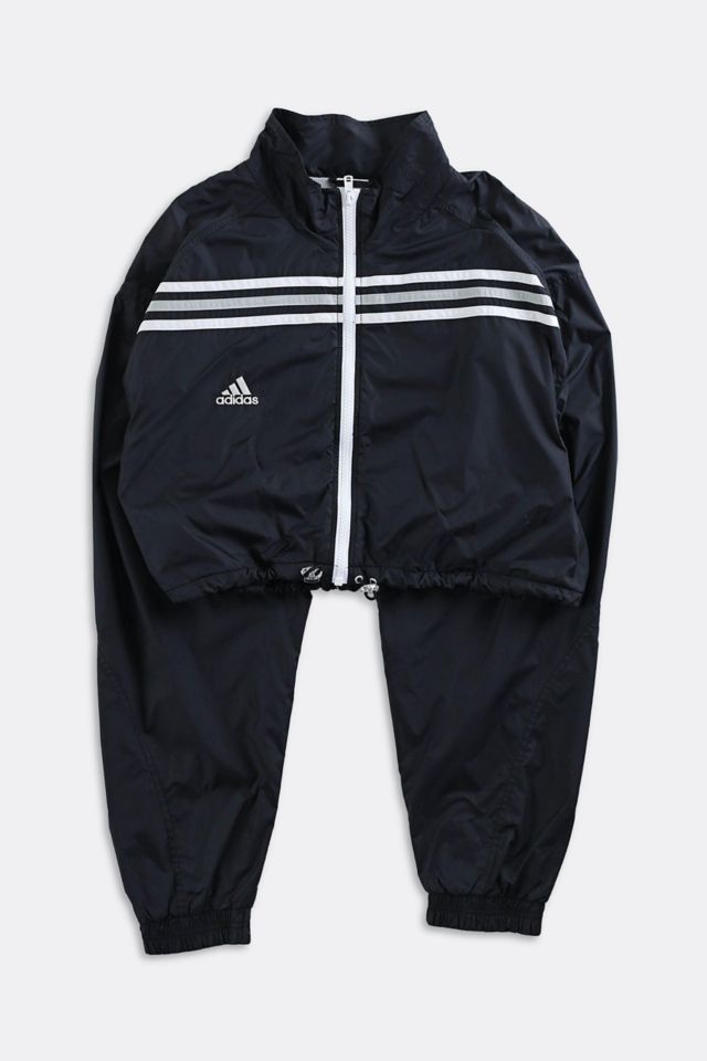 Frankie Collective Rework Adidas Cinched Crop Windbreaker 002 Urban