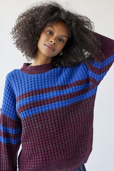 Gazella Waffle Knit Sweater – Rose & Remington