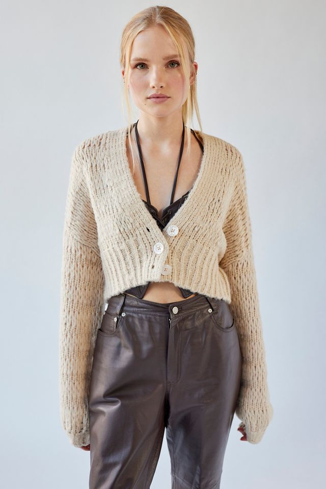 UO Sydney Cropped Cardigan | Urban Outfitters
