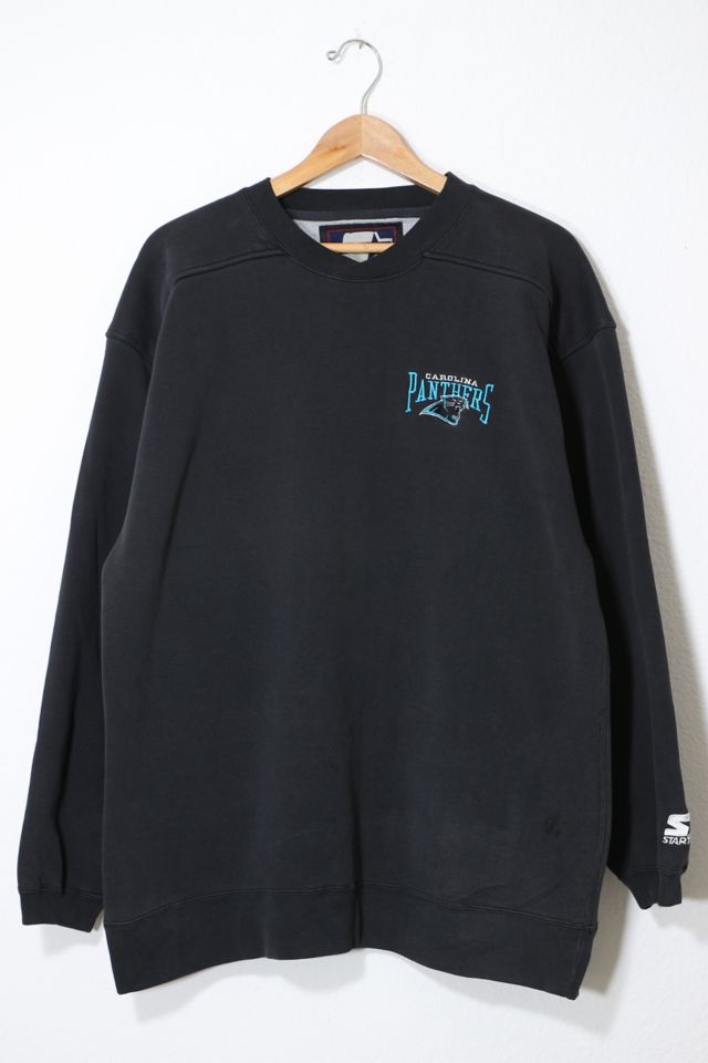 Carolina panthers embroidered sweatshirt sale