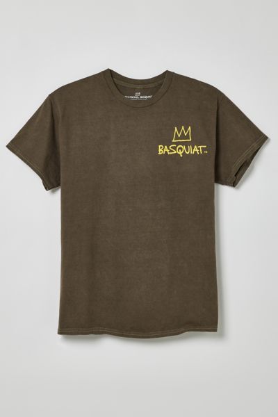 Urban Outfitters Basquiat Anthony Clarke 1985 Tee In Brown, Men's At