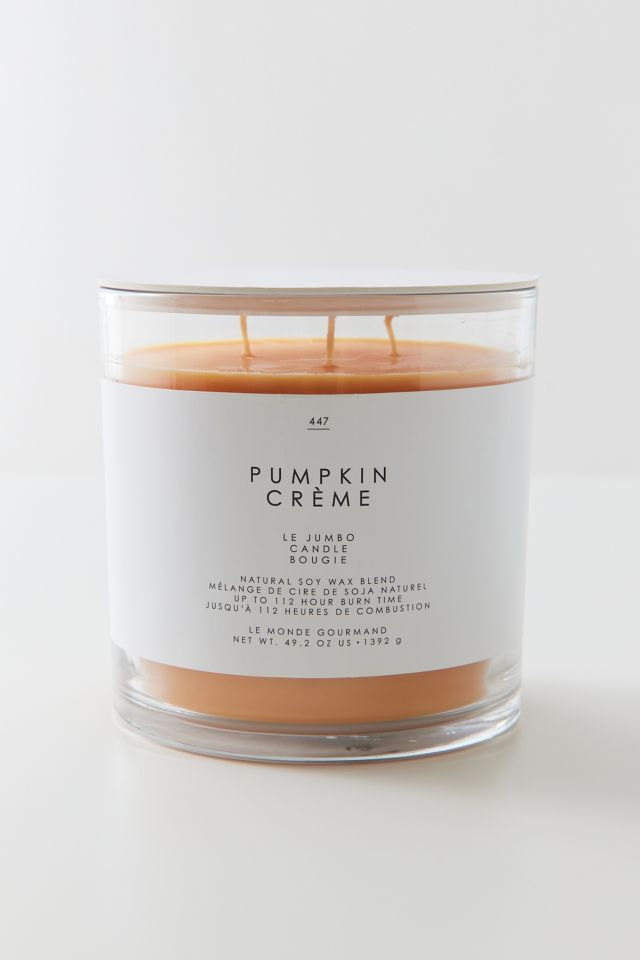 Gourmand Le Jumbo Pumpkin Crème Soy Wax Candle #2