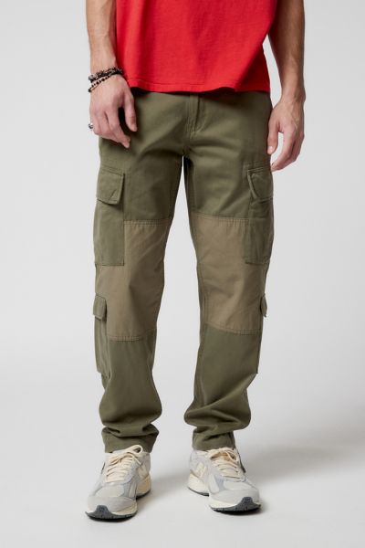 Alpha Industries Acu Straight Leg Cargo Pants In Khaki