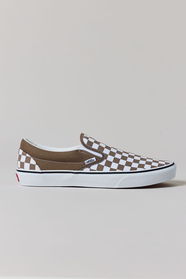 Vans Men's Classic Checkerboard Slip-On Sneaker #1