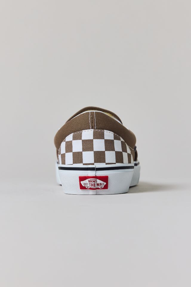 Vans Men's Classic Checkerboard Slip-On Sneaker #3