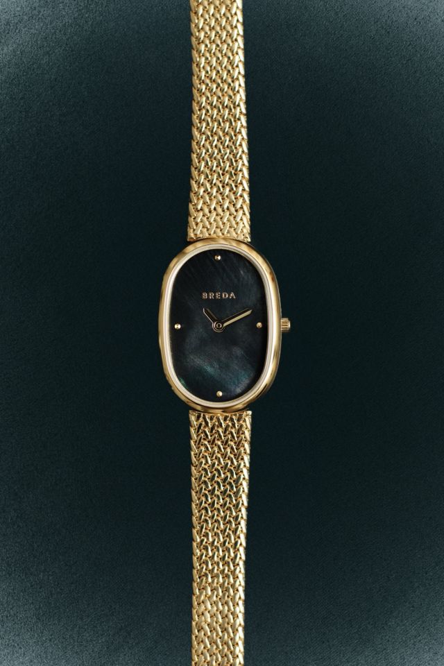 BREDA Jane Tethered Mesh Bracelet Analog Quartz 23MM Watch #3