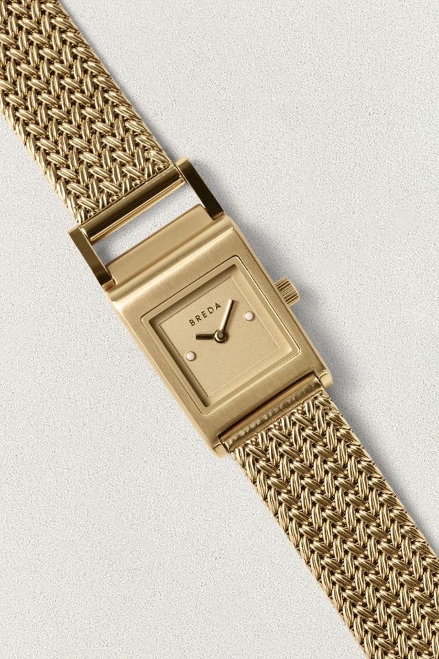 BREDA Revel Tethered Mesh Bracelet Analog Quartz Watch #3