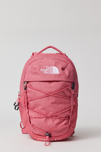 The North Face Borealis Water Repellent Mini Backpack In Cosmo Pink Dark Heather