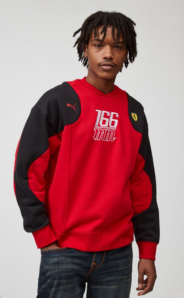 Puma Ferrari Racing Statement Crew Neck Sweatshirt