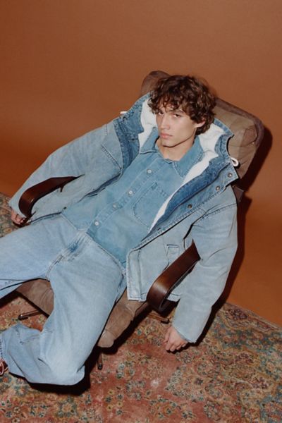 BDG River Hooded Denim Work Jacket | Urban Outfitters Canada