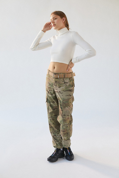 Vintage By UO Coyote Camo Pant