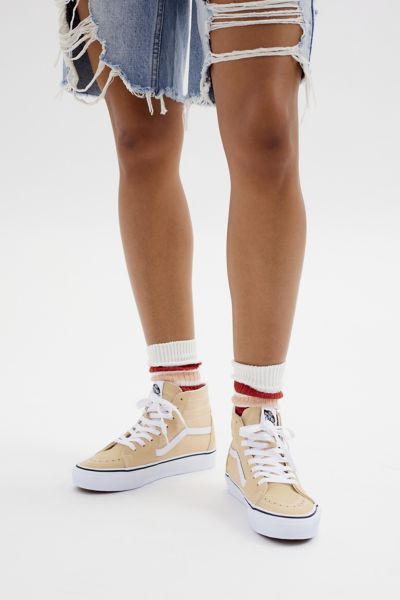 Vans Sk8-hi Tapered Sneaker In Color Theory Honey Peach