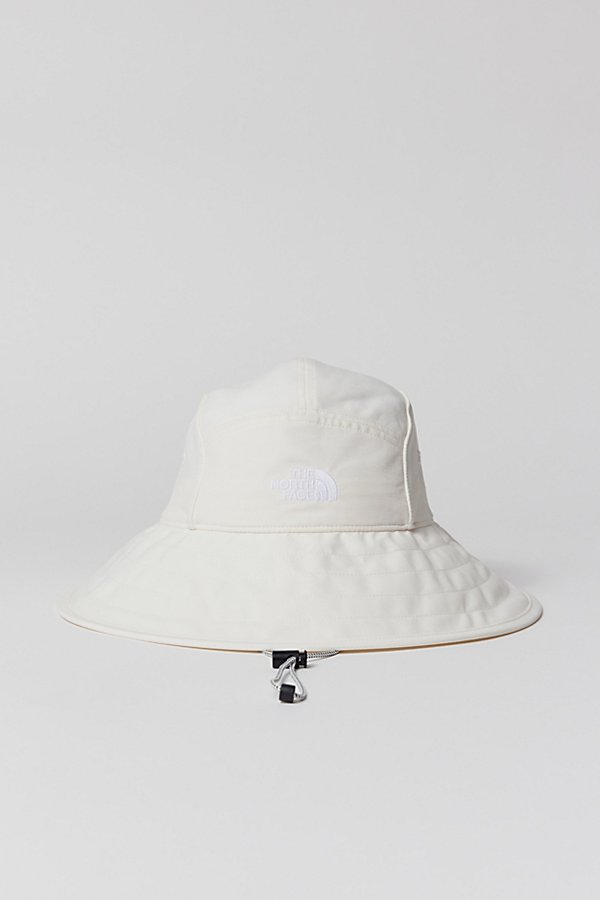 Shop The North Face Class V Brimmer Bucket Hat In White, Women's At Urban Outfitters