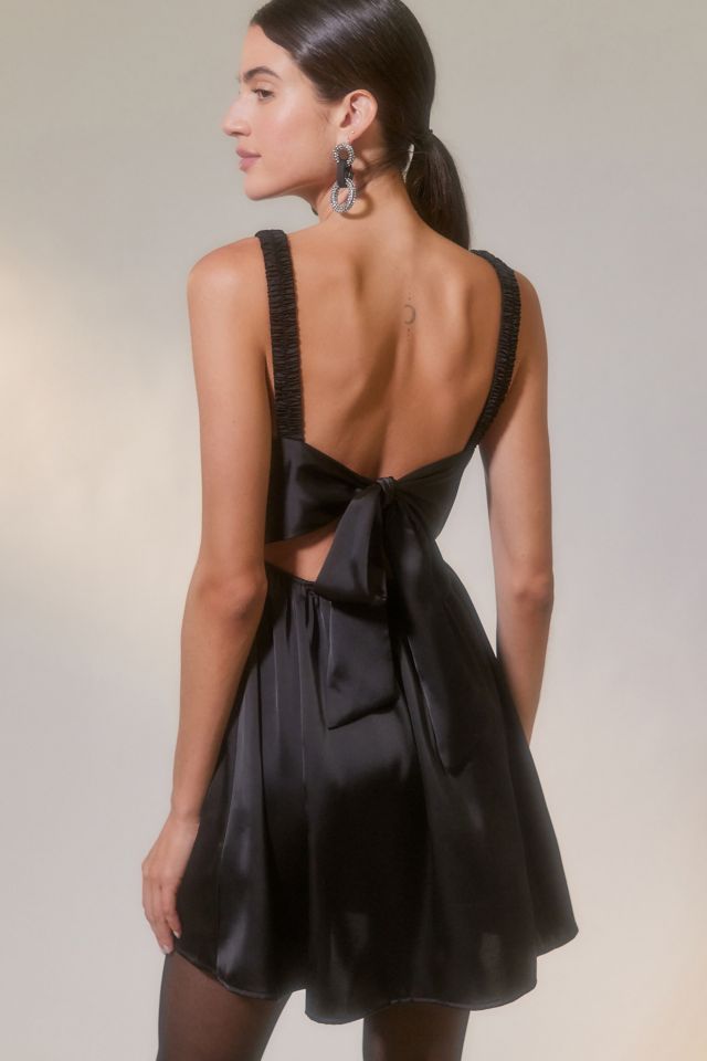 Robe Mini Corset en Satin Helena UO #3