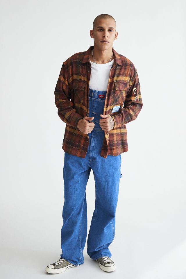 Dickies Duck Rinsed Denim Bib Overall  Urban Outfitters Australia -  Clothing, Music, Home & Accessories