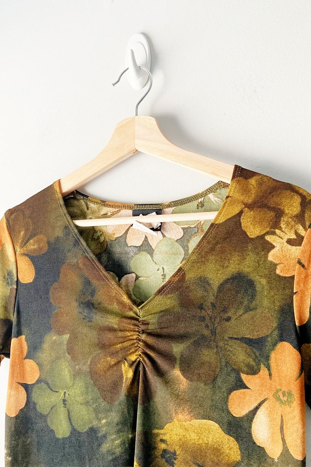 Vintage Floral Top Urban Outfitters