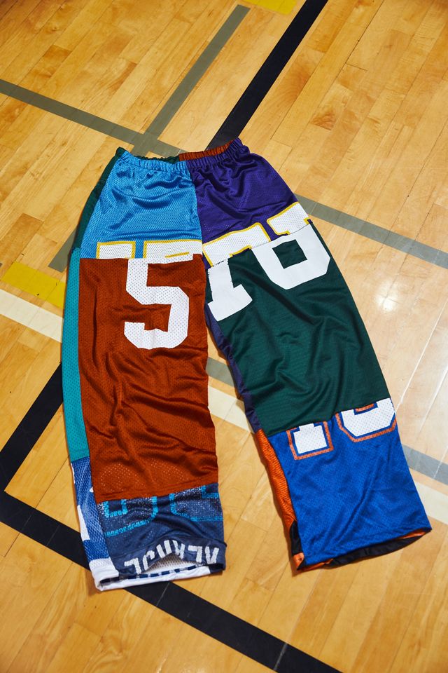 Urban Renewal Remade Pieced Football Jersey Pant Urban Outfitters