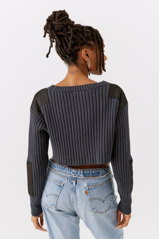 UO Kade Cropped Pullover Sweater #1