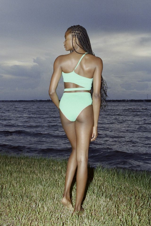 Agua Bendita Alicia High-Waisted Bikini Bottom #1