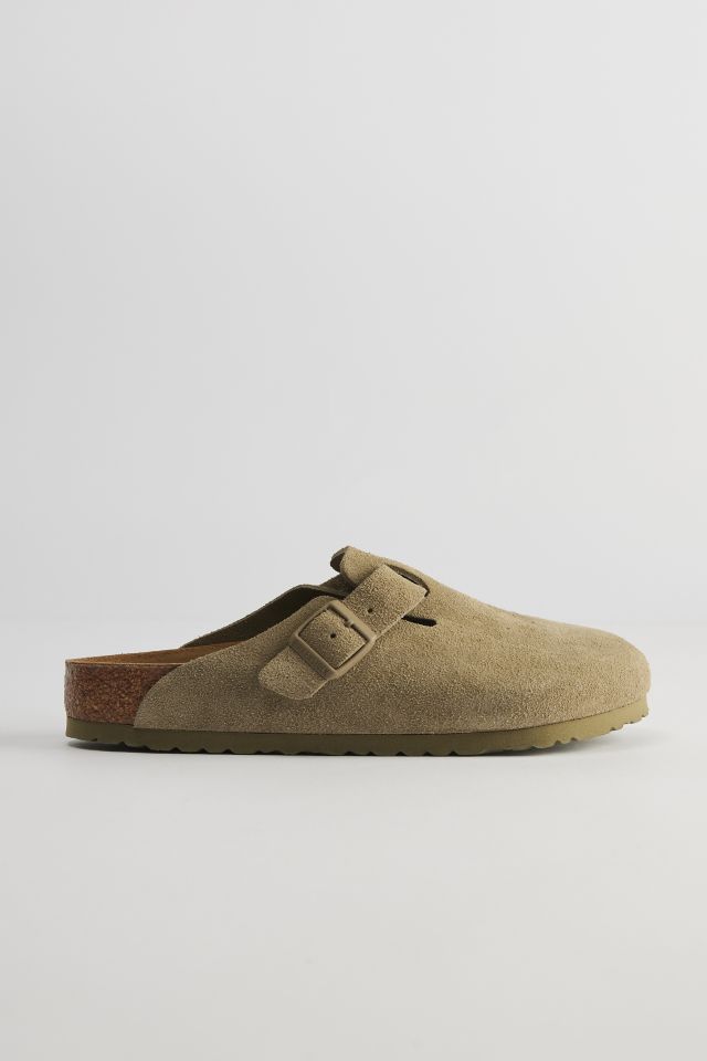 Birkenstock Men's Suede Boston Clog #1