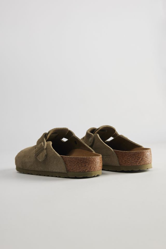 Birkenstock Men's Suede Boston Clog #3
