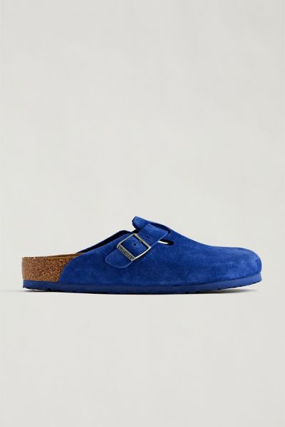 Birkenstock Boston Soft Clog In Blue