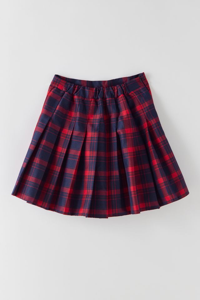 Red and black plaid skirt urban outfitters new arrivals