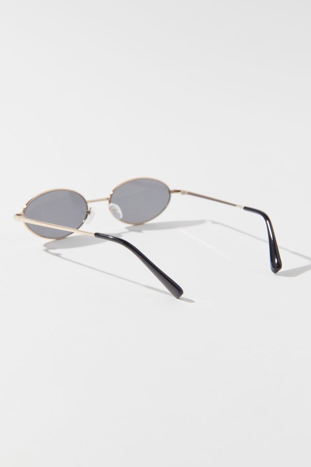 Wesley Metal Oval Sunglasses #1