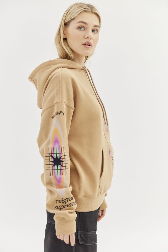 Coney Island Picnic Two Halves Embroidered Hoodie Sweatshirt #3