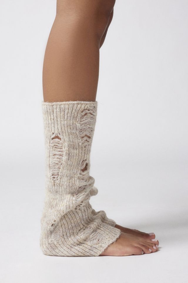 Distressed Leg Warmer #1