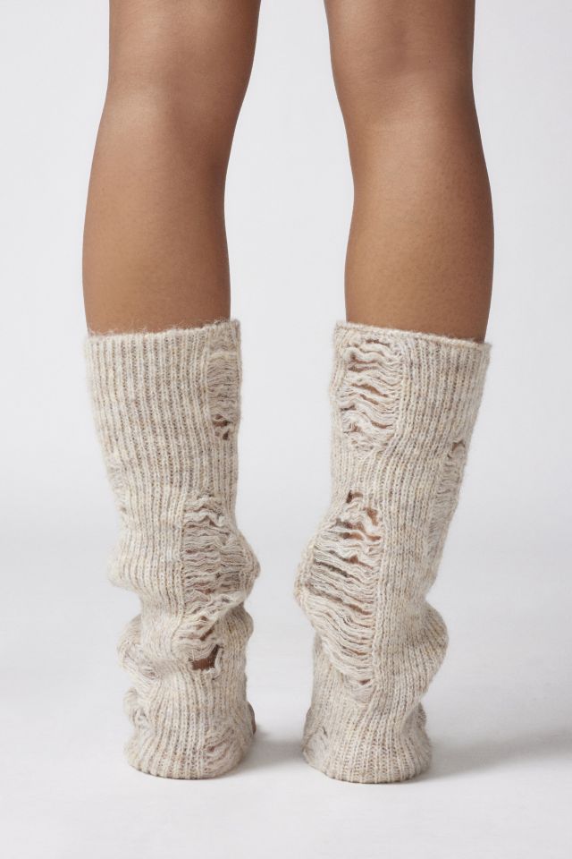 Distressed Leg Warmer #2