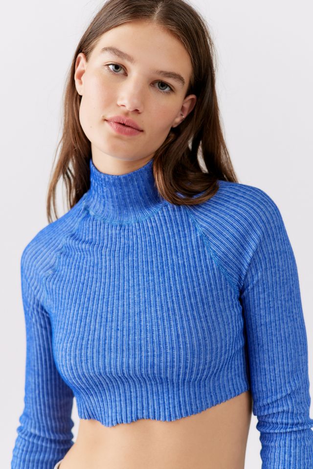 Urban Renewal Remade Raw Cut Utility Mock Neck Top | Urban Outfitters