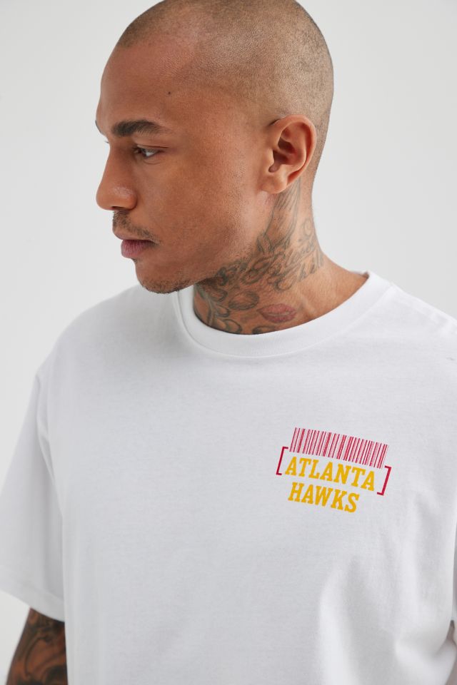 Ultra Game Houston Rockets Flower Power Tee in White, Men's at Urban Outfitters