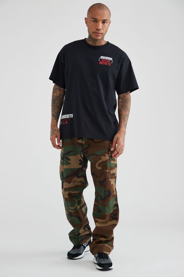 ULTRA GAME Houston Rockets Big City Boxy FIt Tee #1