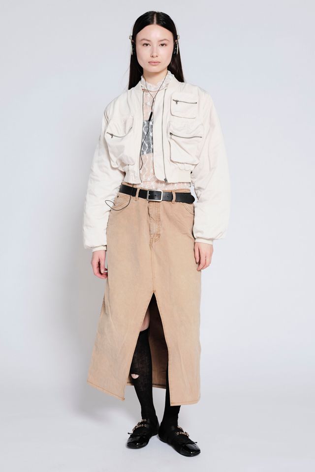 Urban Renewal Remade Cargo Utility Maxi Skirt | Urban Outfitters