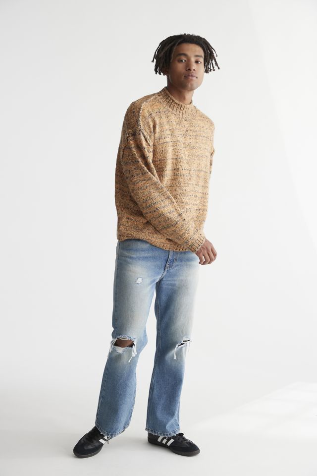 BDG Slim Fit Destructed Bootcut Jean #1