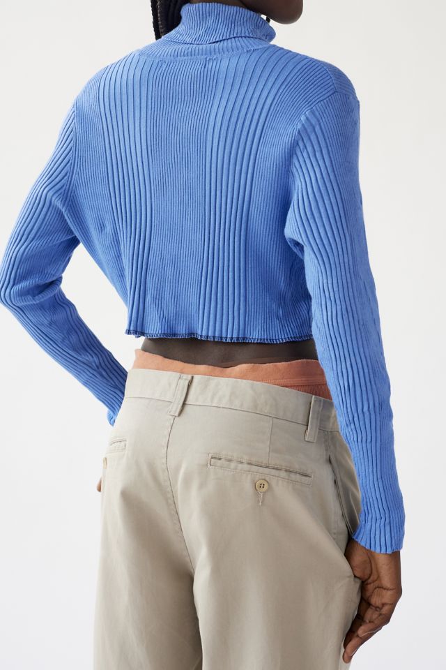 【7/20まで】Riu Heart neck rib knit tops Heart neck rib knit tops – Riu