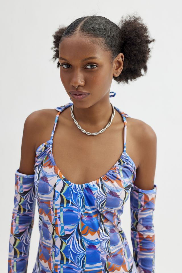 Mandinga Comet Printed Midi Dress #2