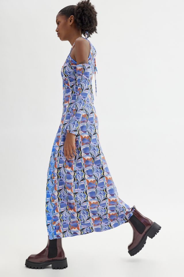 Mandinga Comet Printed Midi Dress #3