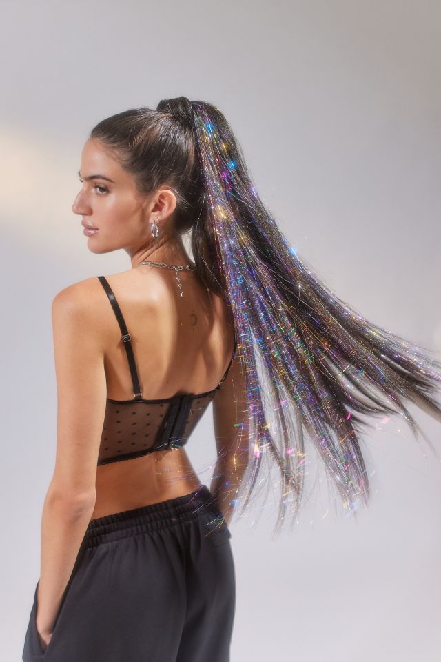 INH Hair Kacey Tinsel Ponytail Extension #2