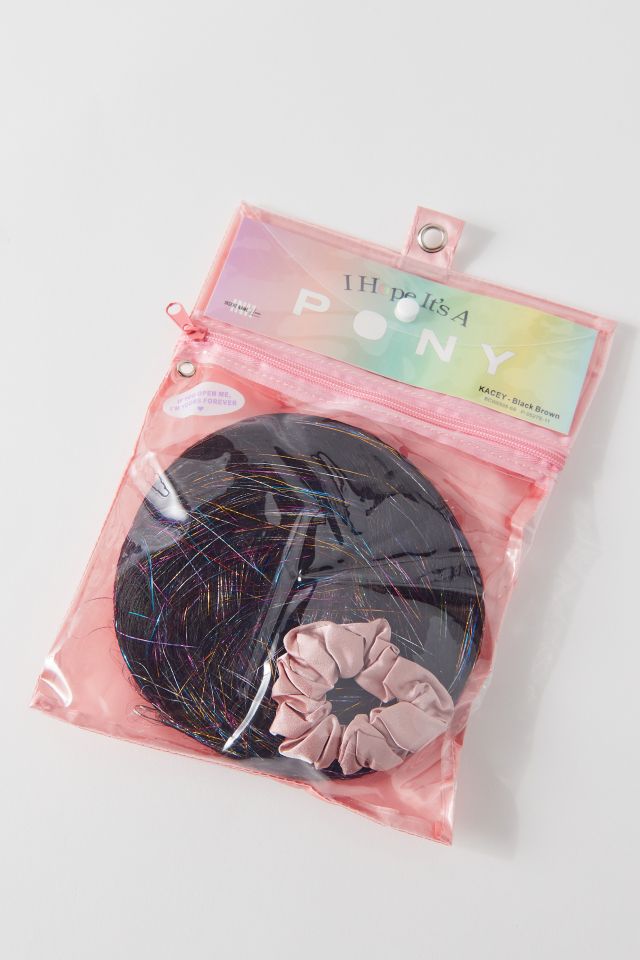 INH Hair Kacey Tinsel Ponytail Extension #3
