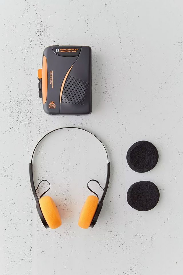 GPO Personal Cassette Player + Bluetooth Headphones #1