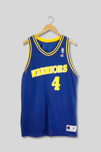 941 (SET) NBA GOLDEN STATE WARRIORS basketball jersey ulzzang korean unisex  vintage retro singlet tank top v neck blue yellow, Women's Fashion, Tops,  Other Tops on Carousell