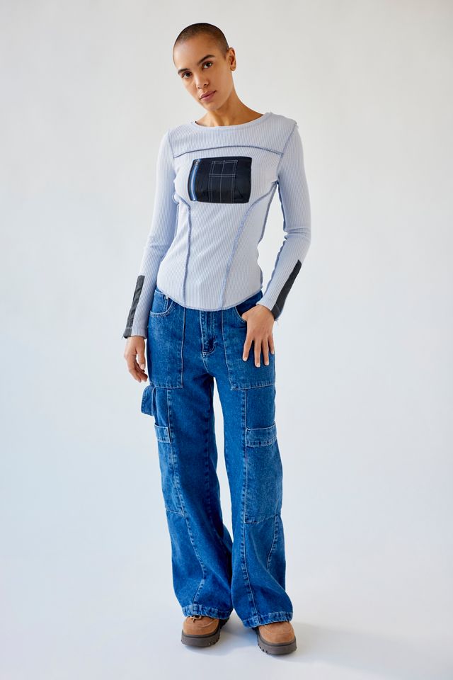 UO Emmerson Thermal Zip Top #2