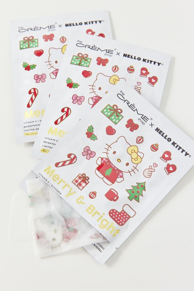 The Crème Shop X Hello Kitty And Friends Merry + Bright Sheet Mask Gift ...