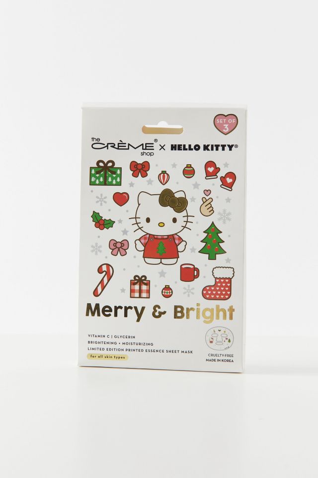 The Crème Shop X Hello Kitty And Friends Merry + Bright Sheet Mask Gift Set #1
