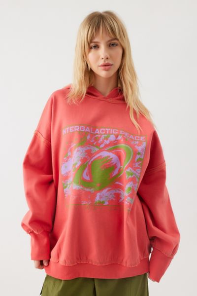 UO Nate Saturn Oversized Hoodie Sweatshirt | Urban Outfitters